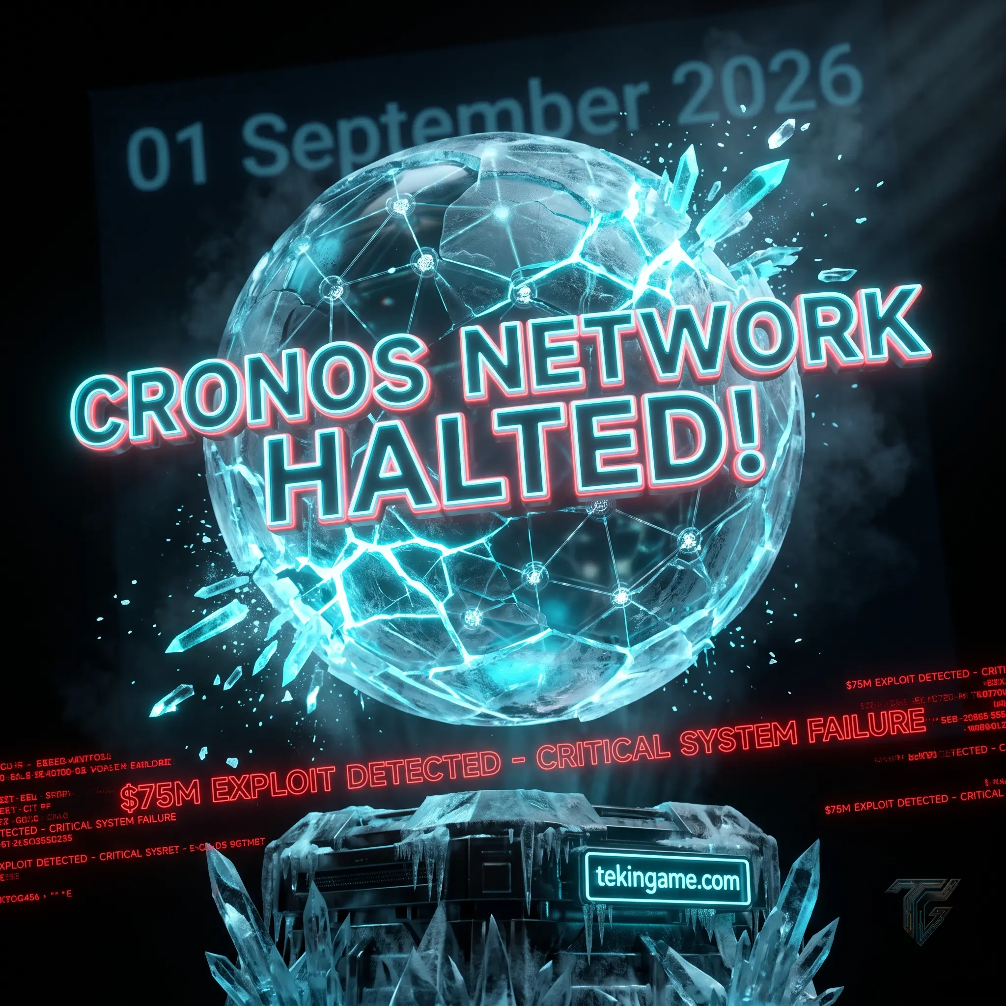 🔥 Complete Network Freeze: Crypto.com's Cronos Halts Blockchain Following $75M Tectonic Exploit