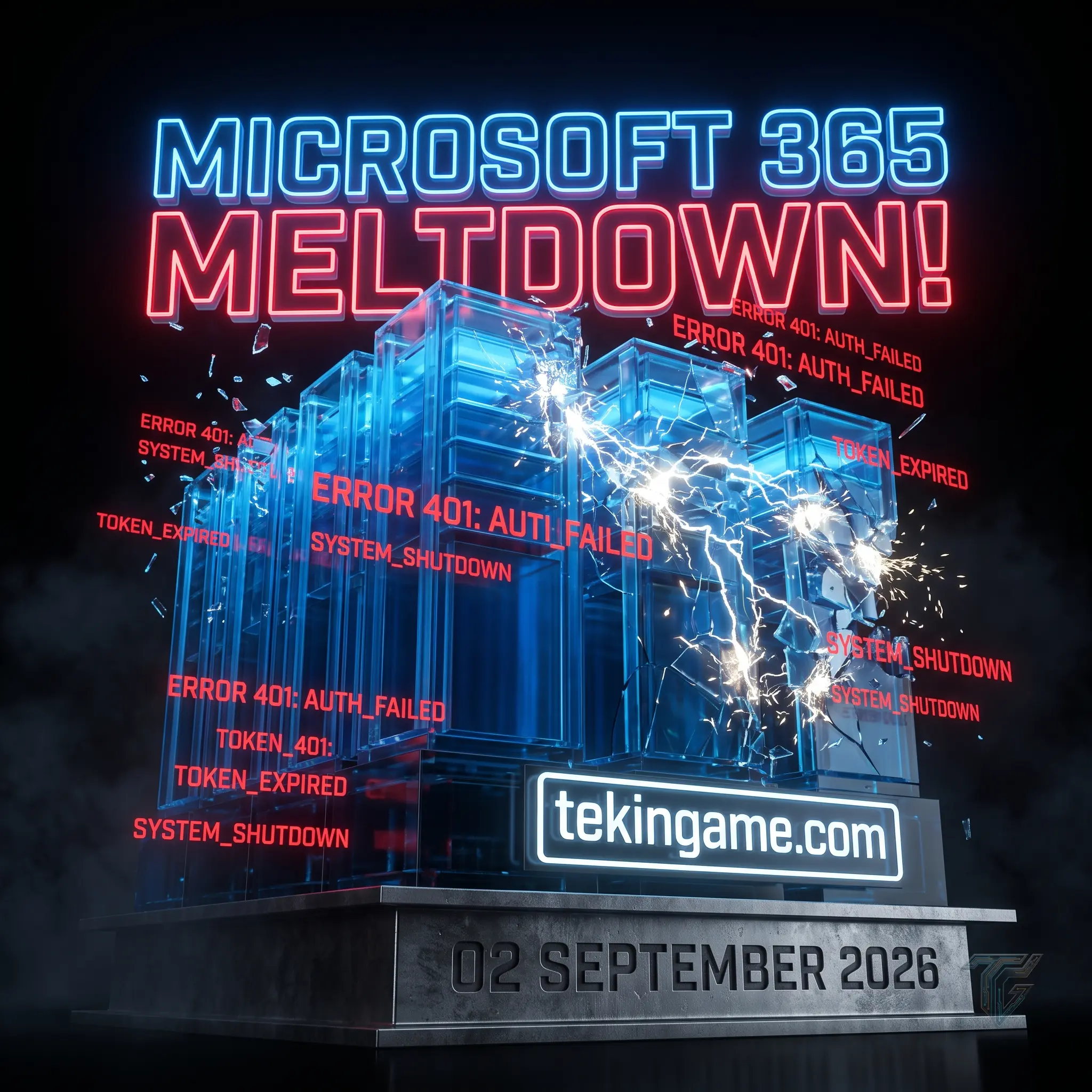 🔥 Microsoft 365 Meltdown: Massive Outage Causes Widespread Authentication and Email Failures