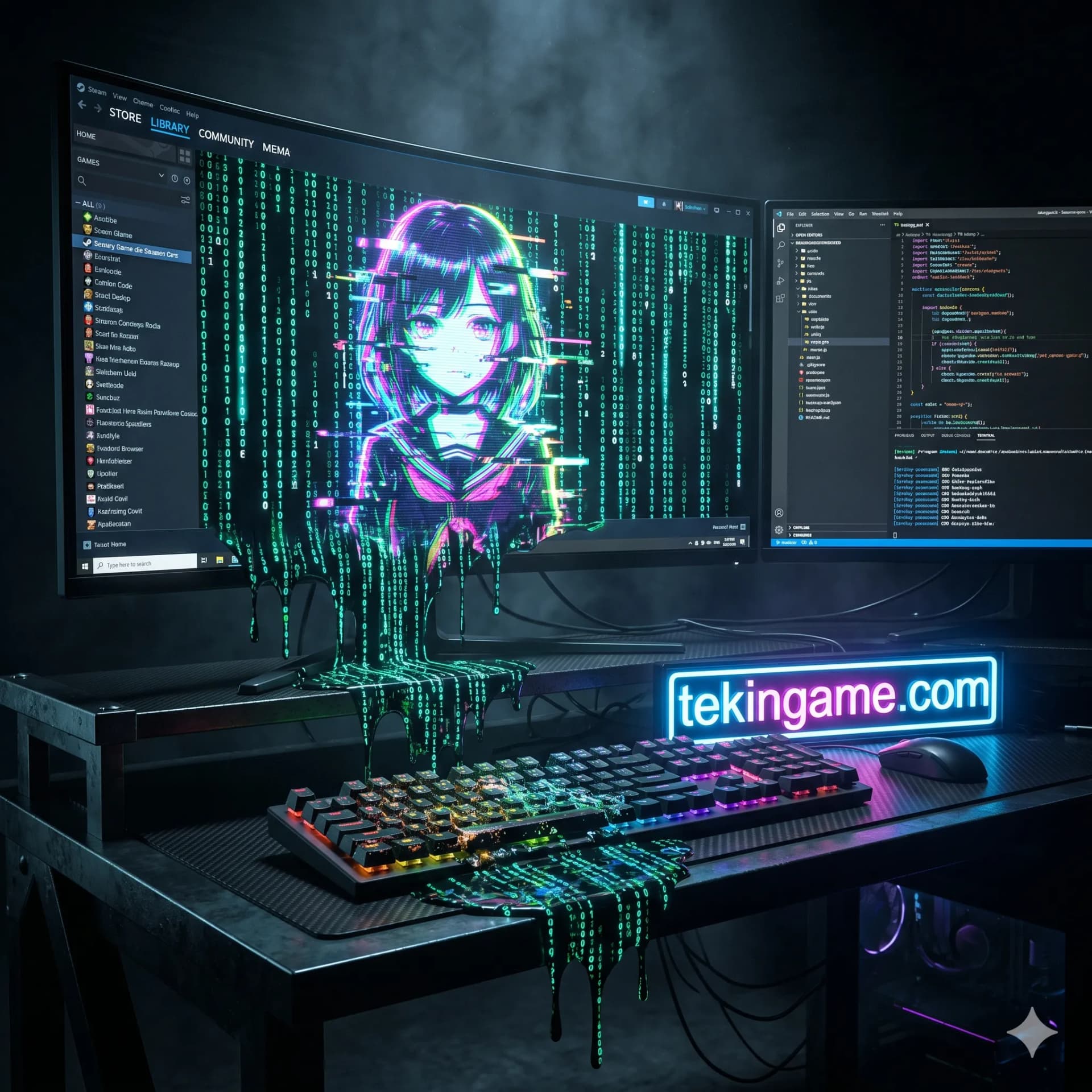 🔥 Anime Wallpaper Trap on Steam: Stealth Malware Steals Gamers' Crypto!