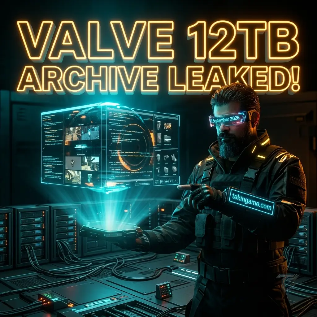 🔥 Colossal 12TB Archive Leak: A Decade of Valve Internal Builds and Unfinished Game Assets Exposed