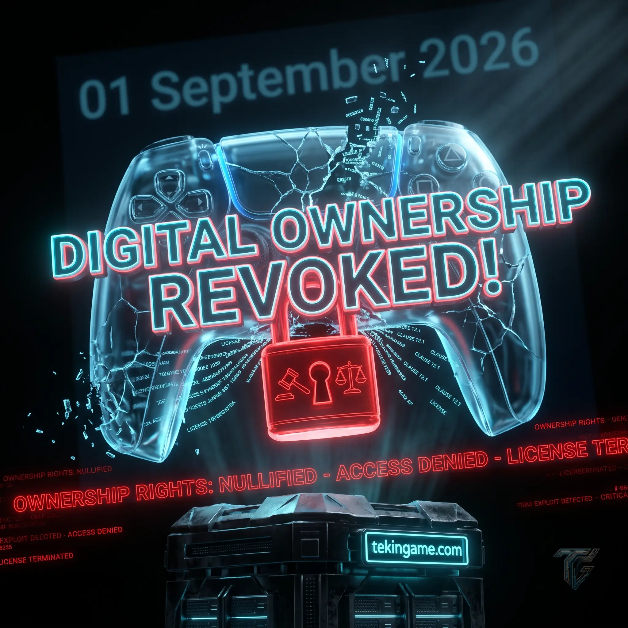 🔥 Digital Ownership Backlash: Sony Claims PlayStation Users Do Not Own Digital Games