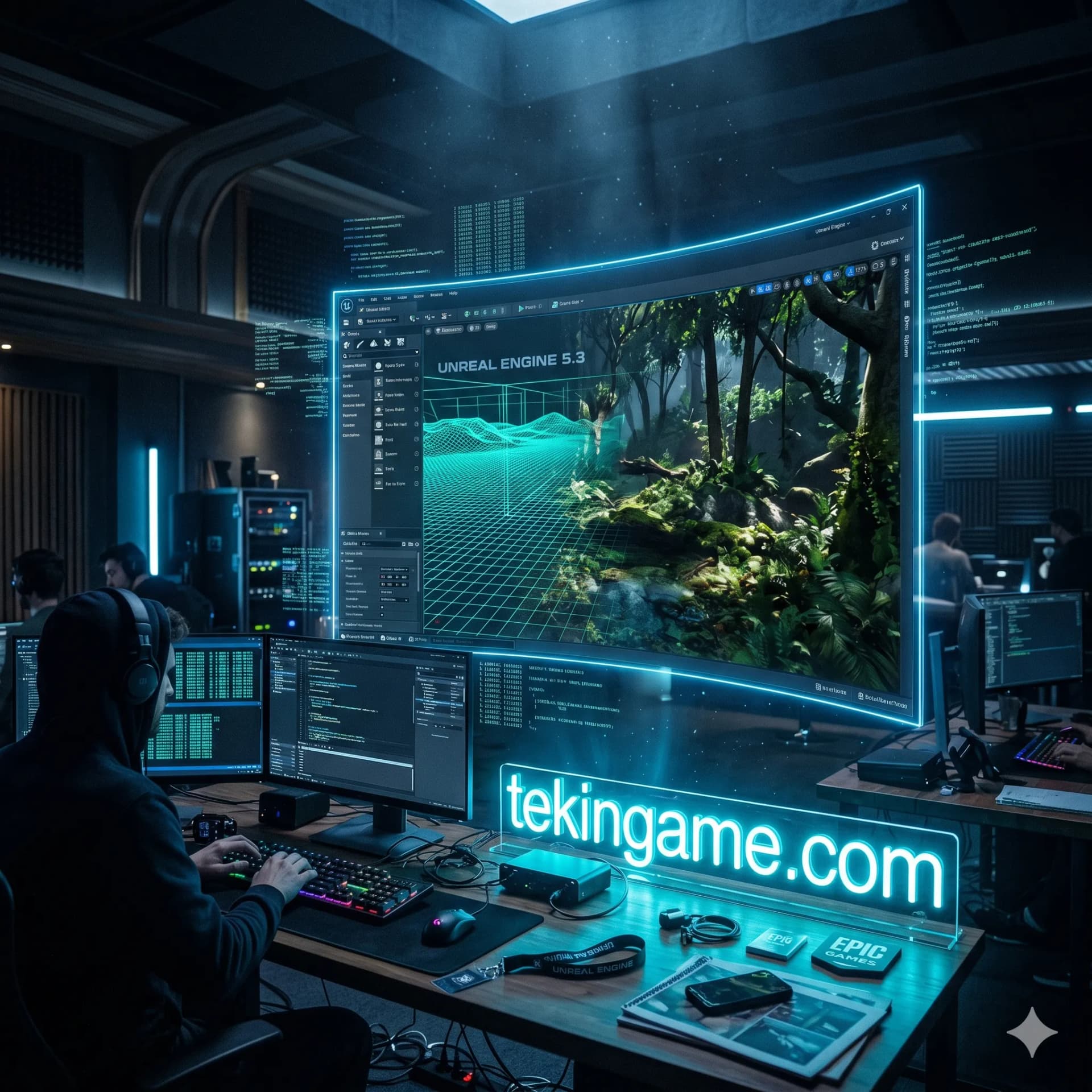 🔥 زلزله در صنعت گیم: موتور Unreal Engine 5.8 با قابلیت اتصال مستقیم به هوش مصنوعی منتشر شد!