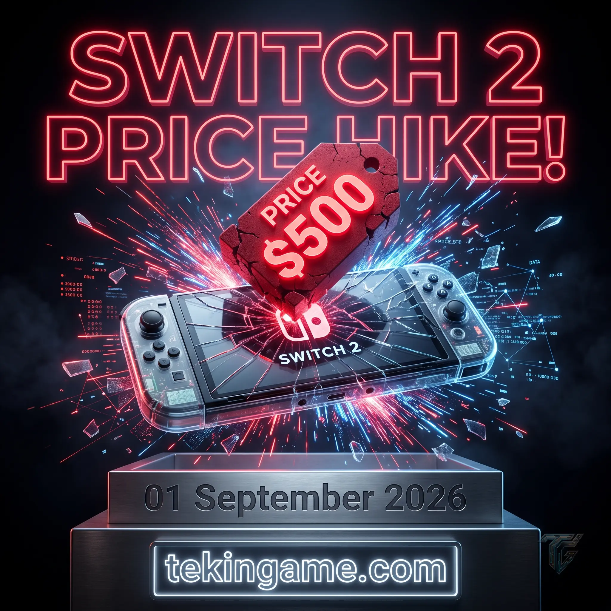 🔥 Hardware Shock: Nintendo Enforces Unexpected $50 Price Hike for the Switch 2