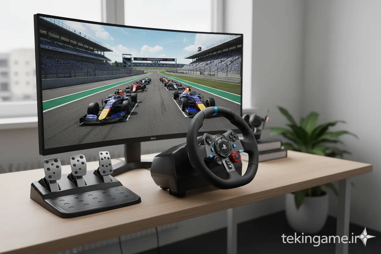 پیست مسابقه را به خانه بیاورید: چرا فرمان Logitech G29 انتخاب اول قهرمانان است?