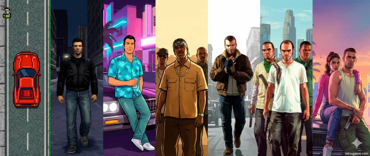 The Complete History of Grand Theft Auto: How a Glitch Created a Billion-Dollar Empire (Tekin Plus Special)