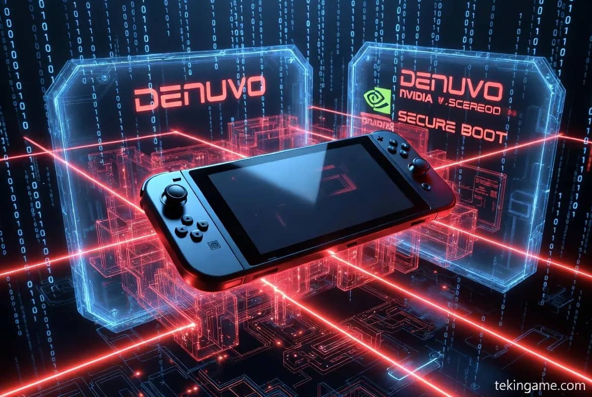 نهاية عصر الرومات المجانية؟ تشريح "القلعة الرقمية" لـ Nintendo Switch 2 وكابوس Denuvo (تحليل تقني)