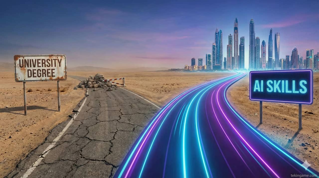 Burn Your Diploma? The Top 5 High-Paying AI Jobs of 2026 That Require Zero Degree (A TekinGame Career Guide)