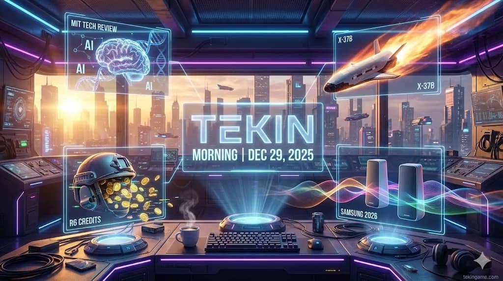 Tekin Morning: MIT’s 2025 Tech Obsessions, The Rainbow Six Megahack, and the 434-Day Ghost Ship X‑37B