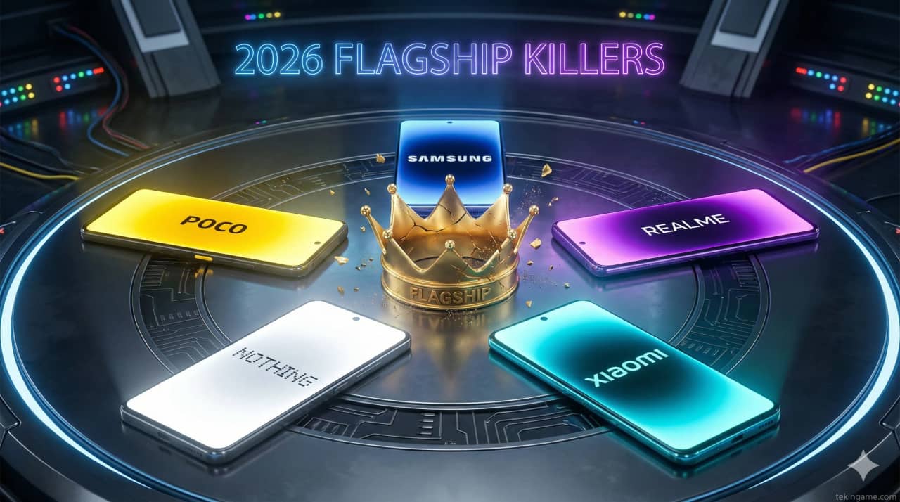 قتلة "الفلاج شيب" في 2026: 5 هواتف متوسطة تشغل أثقل الألعاب بسلاسة (وداعاً للهواتف بسعر 1000 دولار)