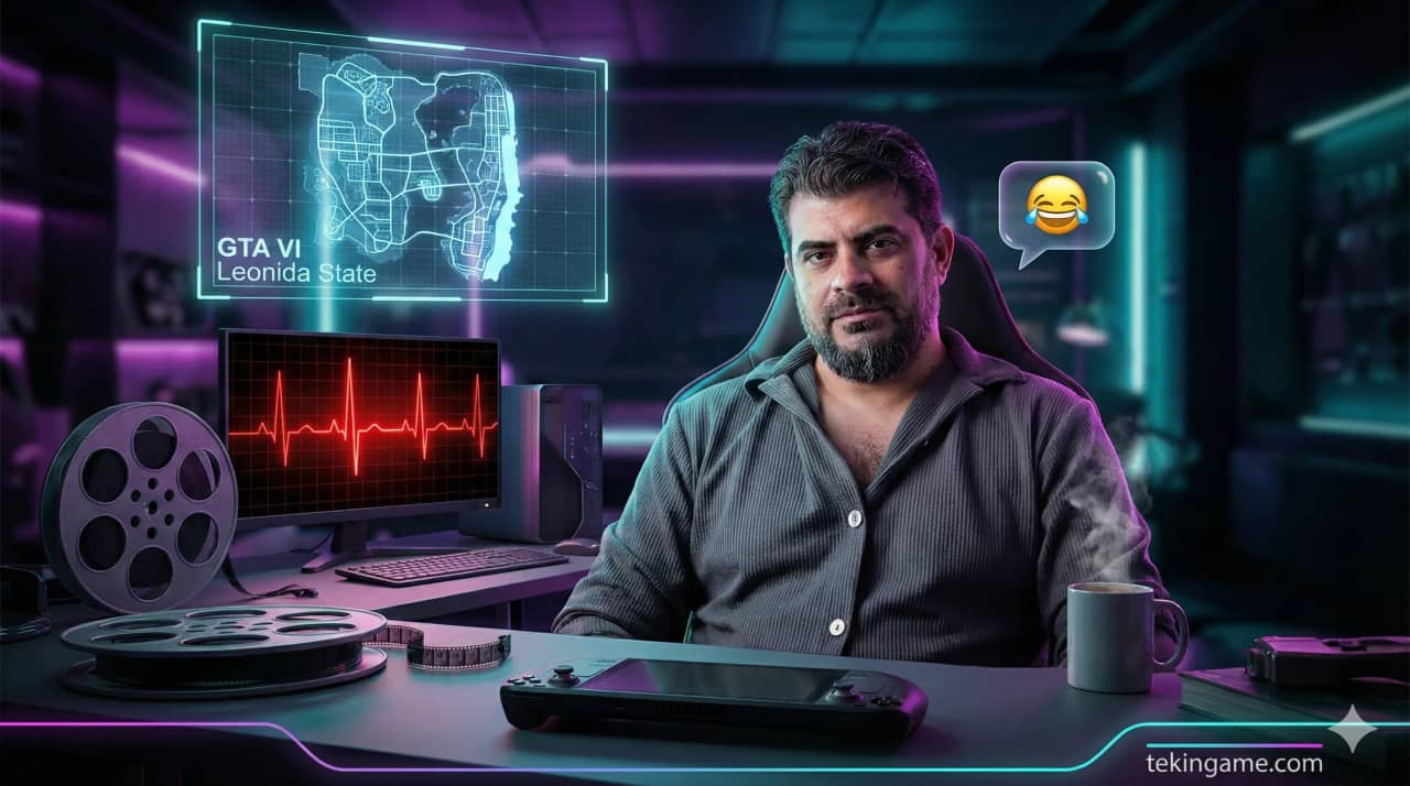 ليلة تكين : ضحكة رئيس Steam الساخرة، جنون إيلون ماسك في GTA، وكاميرا تزن 300 كجم! (مع كلمة حول حالة الاتصال)