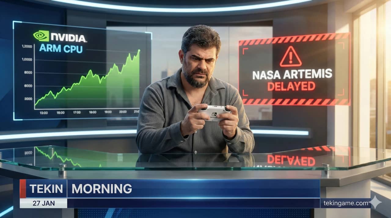 Tekin Morning Briefing: The Nintendo Switch 2 'Drift' Scandal, NVIDIA's ARM CPU Crushes Apple M4, and First Look at Android 17 (Tuesday, Jan 27, 2026)
