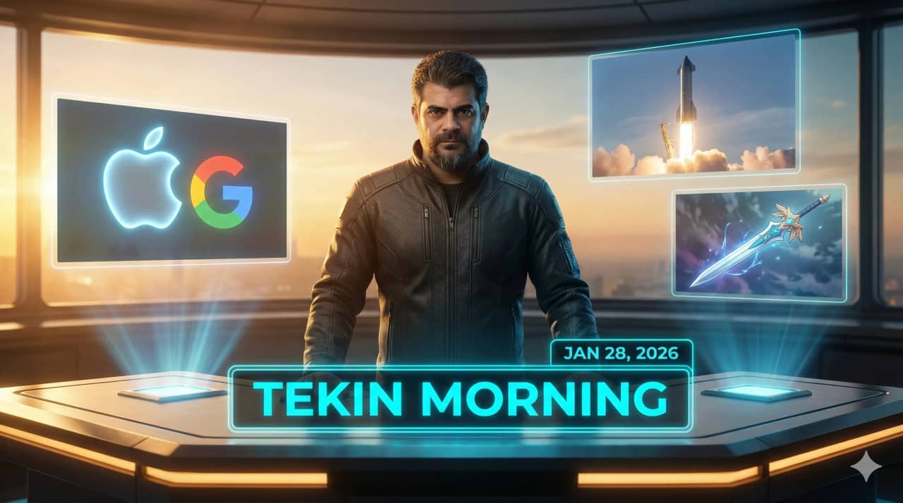Tekin Morning: The 8.0 Magnitude Tech Quake; From the Apple-Google Forbidden Alliance to Musk’s Space Datacenters (January 28, 2026 Analysis)