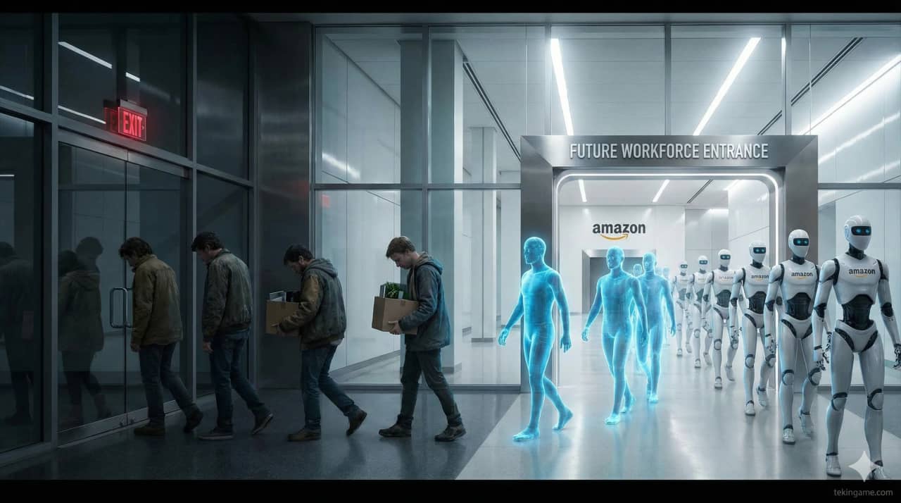 Amazon's 16,000 Layoff Shock: Is "Project Dawn" the End of Human Programmers? (A Deep Dive into the AI Replacement Crisis)