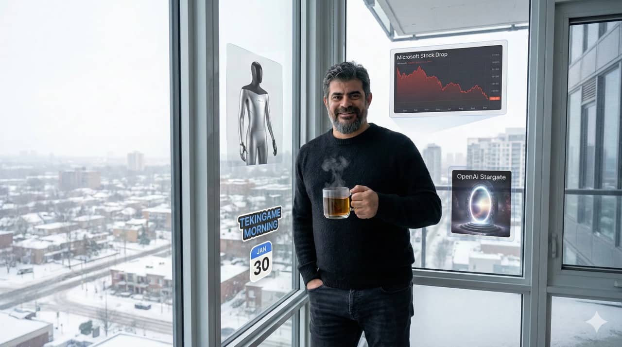 Tekingame Morning: OpenAI's $100B 'Stargate' Shock and Elon Musk's Dangerous Gamble on Robots (The Daily Deep Dive)