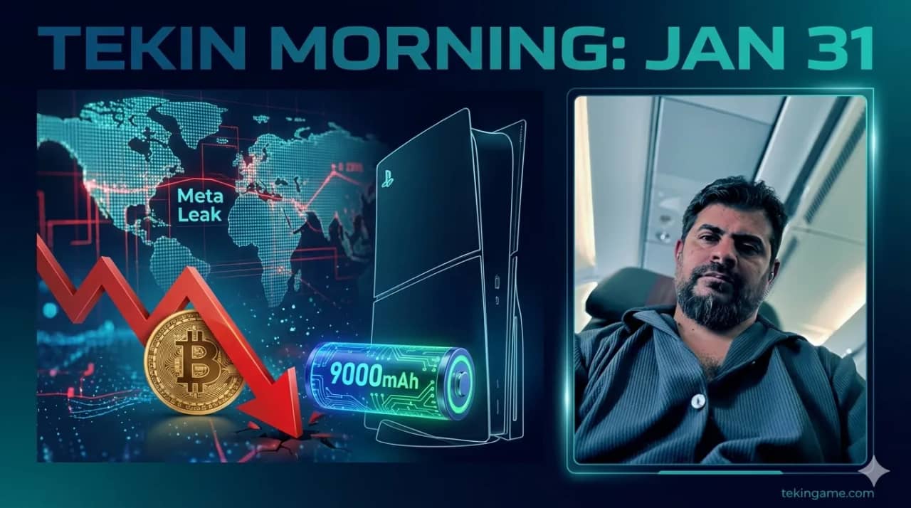 Tekin Morning (Jan 31): The Instagram Security Quake, Bitcoin's $81k Flash Crash, and the Rise of the Neuralink Gamer