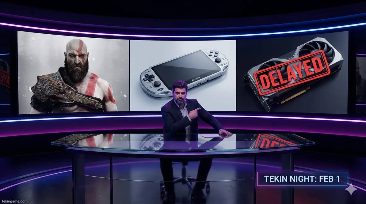 Tekin Night (Mega): From Kratos TV Casting to Sony's New Handheld Beast