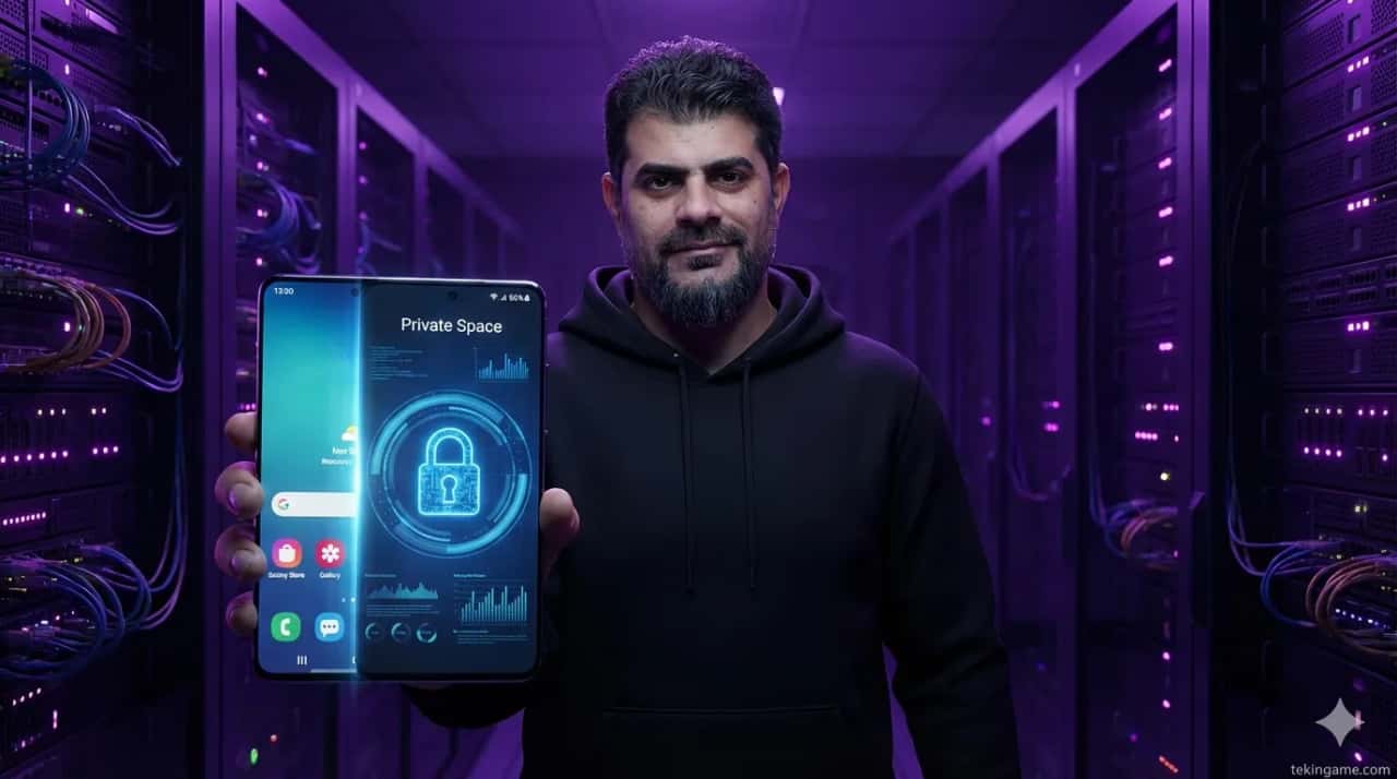 قابلیت Private Space اندروید ۱۵ و ۱۶: چطور اپلیکیشنهای بانکی و گالری را کاملاً غیب کنیم؟