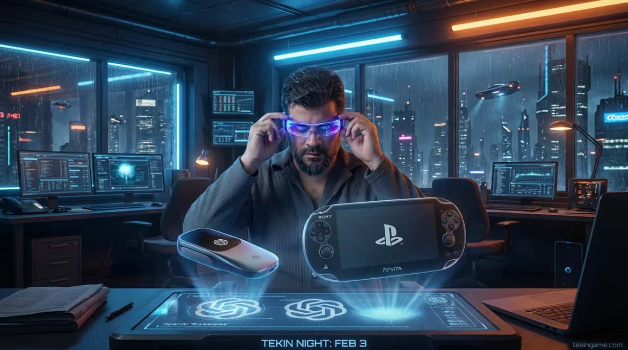 تکین نایت ۳ فوریه ۲۰۲۶: از لو رفتن گجت انقلابی OpenAI تا شایعه کنسول دستی واقعی سونی!