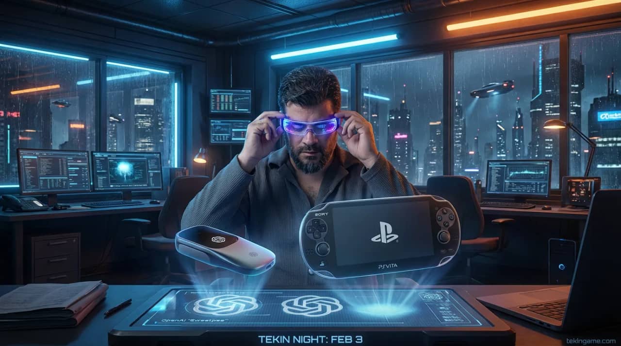 Tekin Night Feb 3, 2026: From OpenAI's 'Sweetpea' Hardware Leak to Sony's Handheld PS6 Rumors!