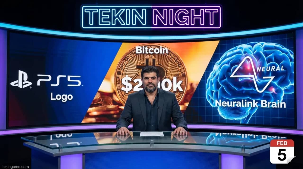 Tekin Night (Feb 5): The Mega-Report – PS6 Liquid Metal, Bitcoin $200k & The End of Privacy