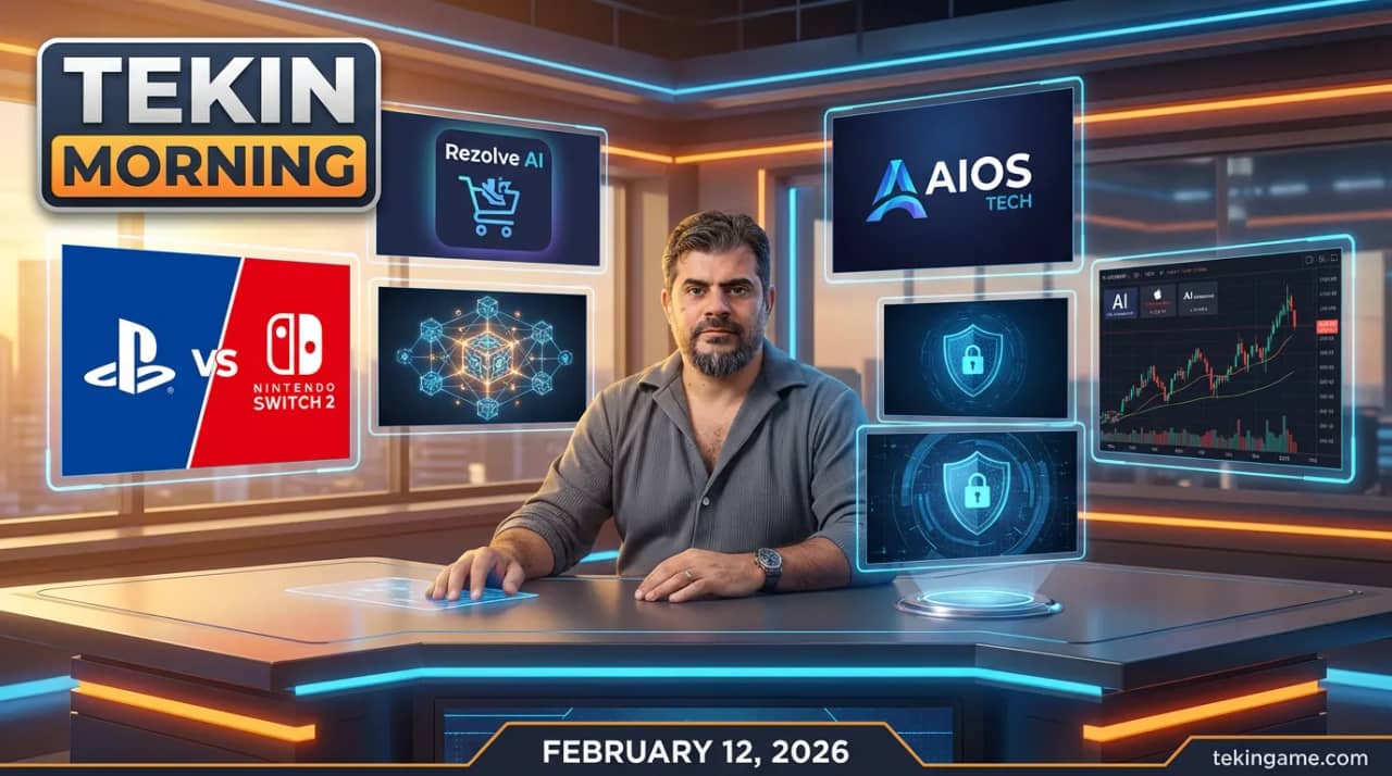 Tekin Morning Feb 12: Sony Strikes + Smart Shopping Revolution + Confidential AI