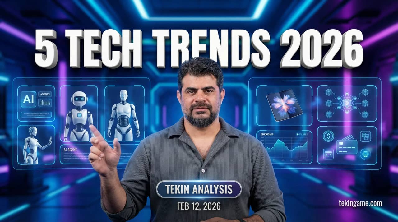 5 Major Technology Trends in 2026: From Autonomous Agents to Humanoid Robots