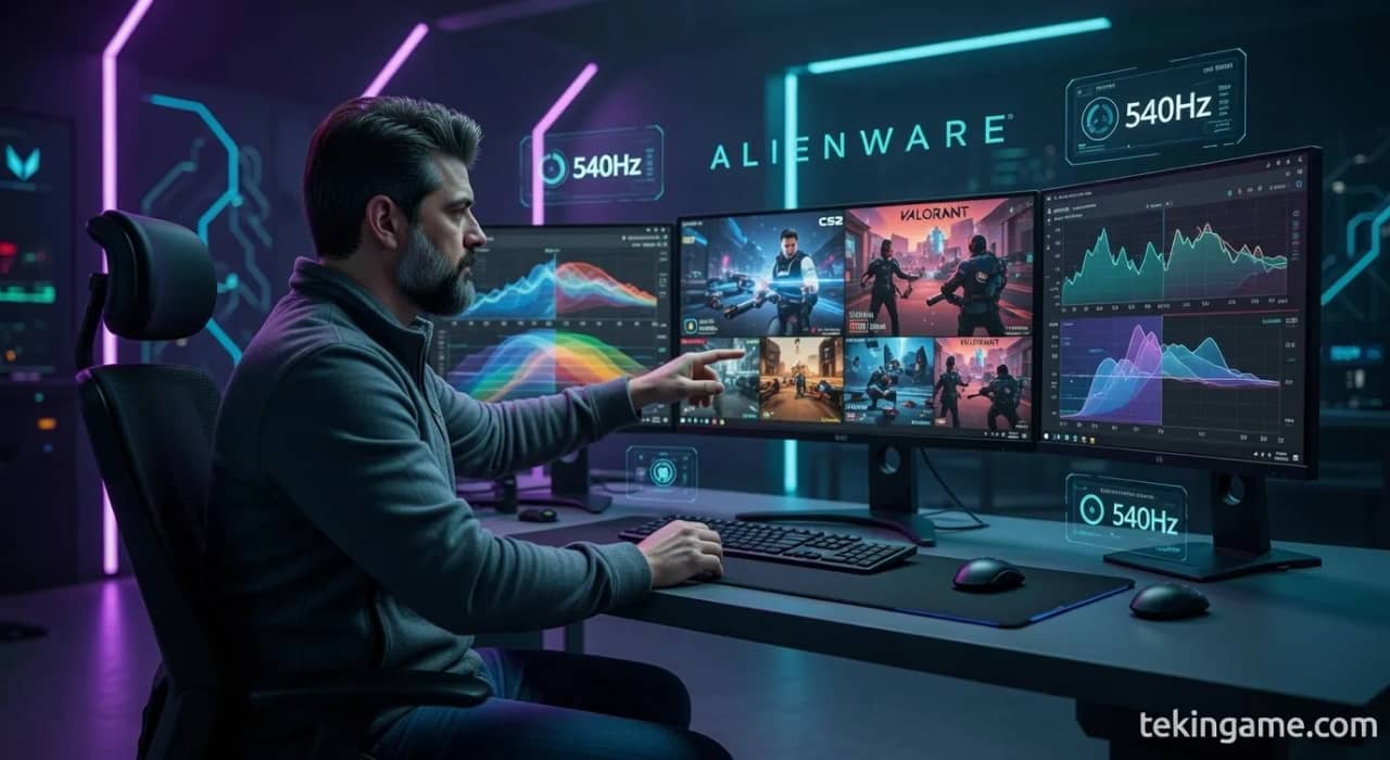 Alienware's Speed Obsession: The 540Hz Monitor That Challenges Human Biology