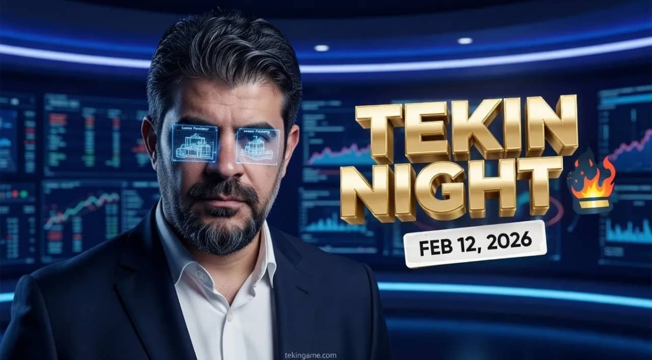 Tekin Night Feb 12: Mega-Report on Billion-Dollar Tech Wars & Sony's 60-Min Storm 🌌🌙🏙️