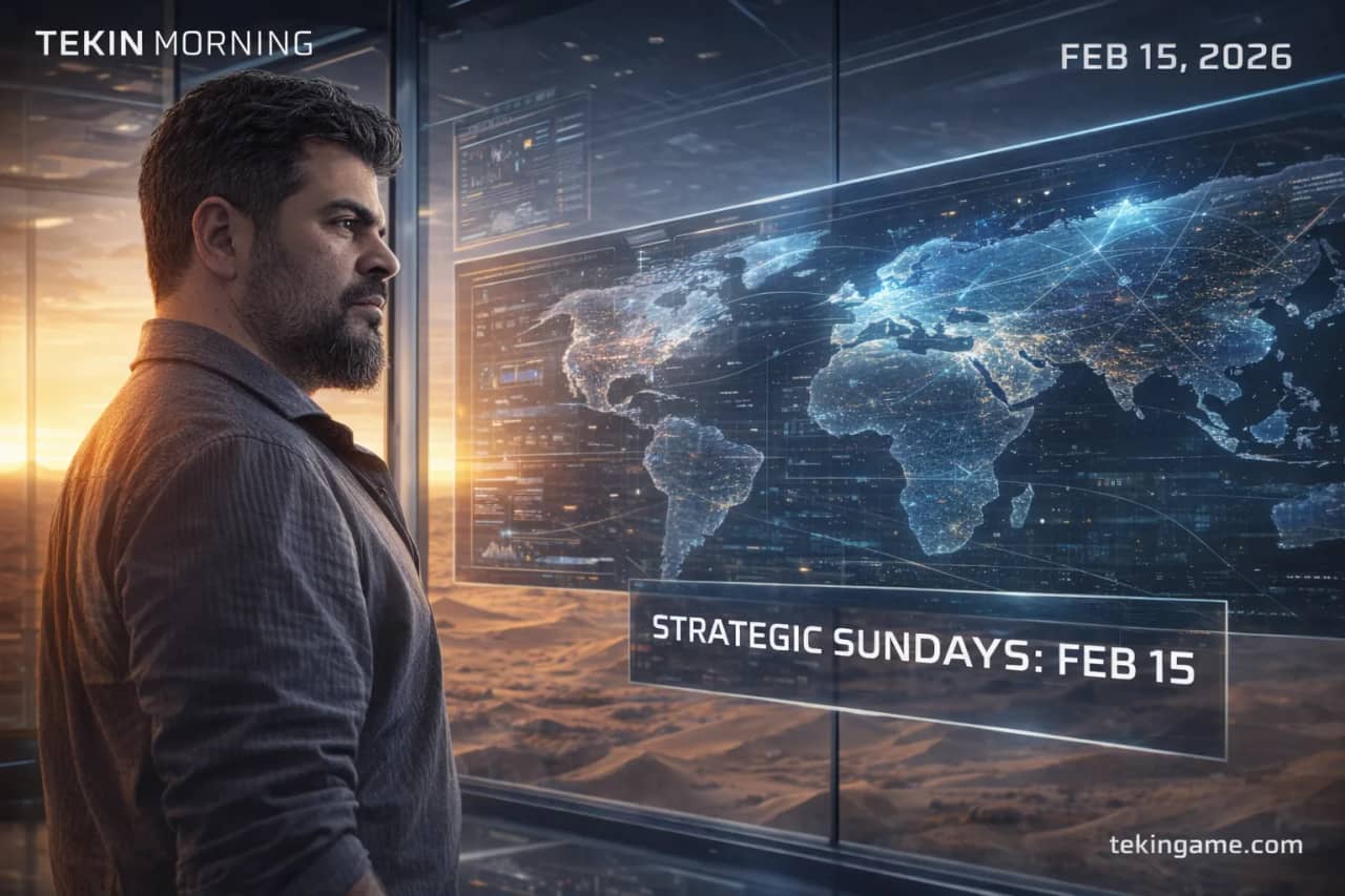 Strategic Sundays at TekinGame: From DeepSeek's Logic Theft to Kojima's Art