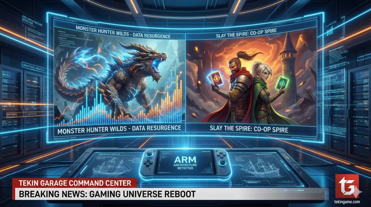 Tekin Radar: From the Resurrection of Monster Hunter Wilds to the Return of the Roguelike King in February's Bloody Traffic