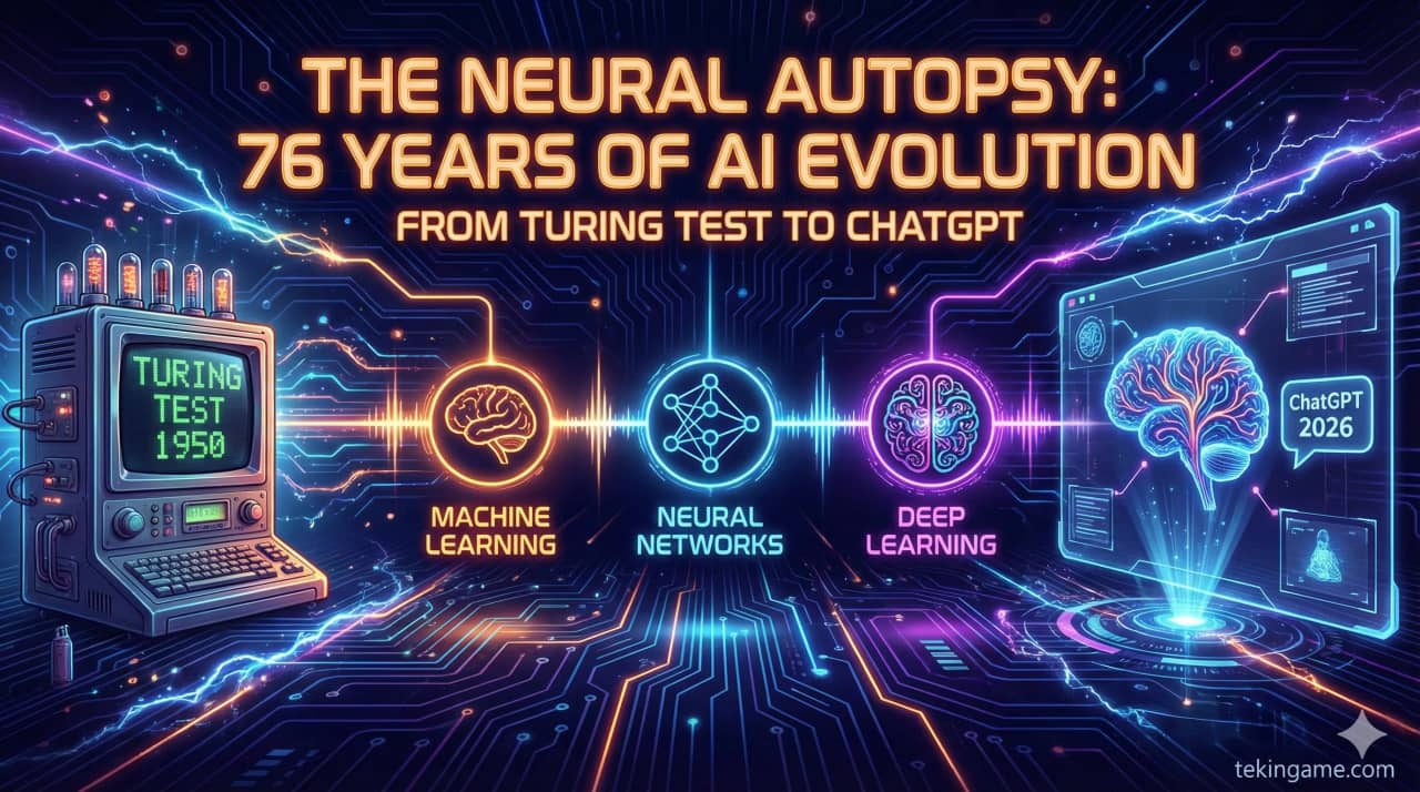 Dissecting 76 Years of Neural Evolution: From Turing Test to ChatGPT