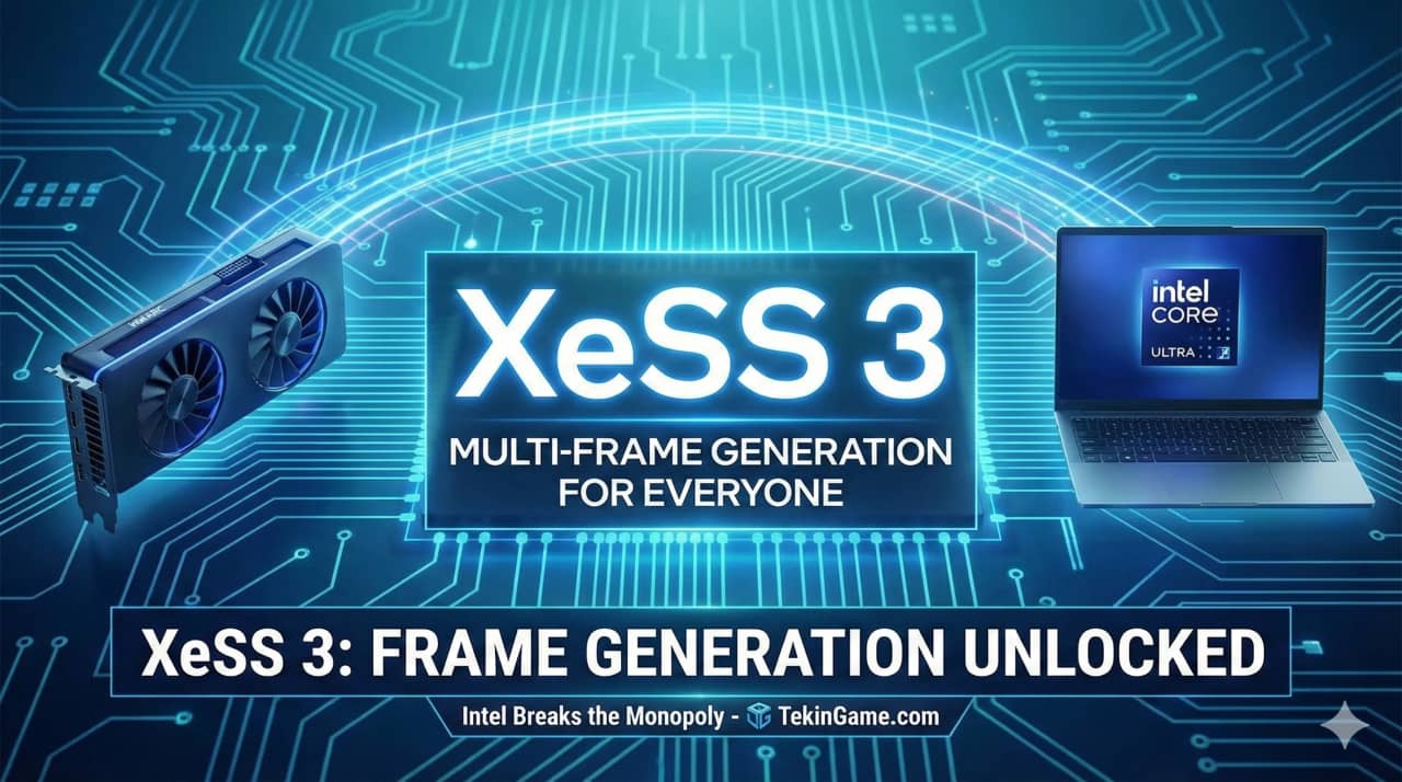 Tekin Radar: Blue Earthquake in Silicon Valley; How Intel XeSS 3 Shattered Nvidia's Frame Gen Monopoly (Feb 25)