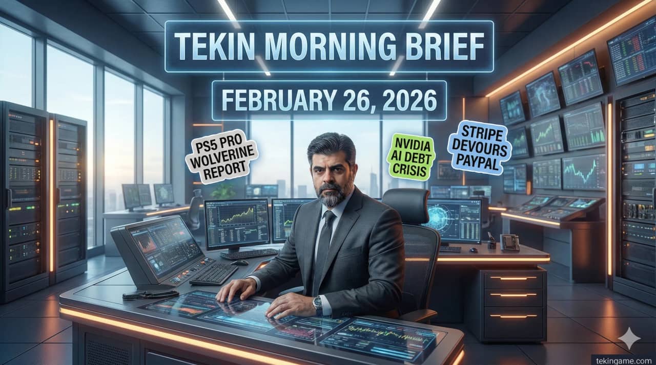 Tekin Morning Feb 26; A Structural Biopsy of the Day: From Wolverine’s Claws on PS5 Pro to the Collapse of Legacy Cloud and Nvidia’s Empire of Debt