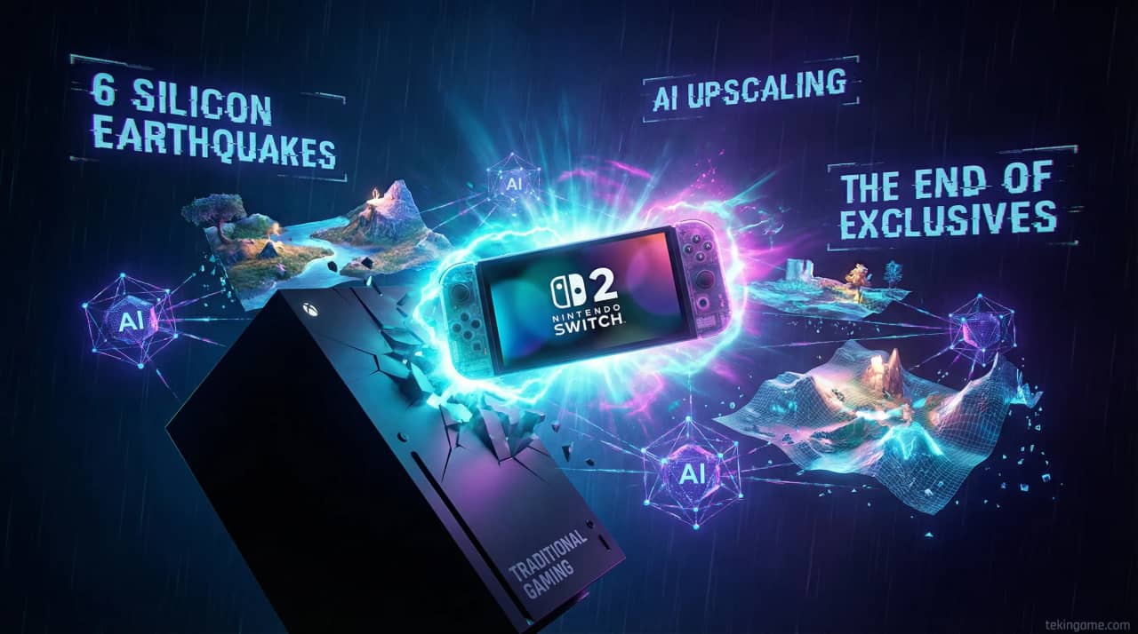 6 Earthquakes in Gaming and Tech; From GT7 on Switch 2 to the End of Manual Modeling