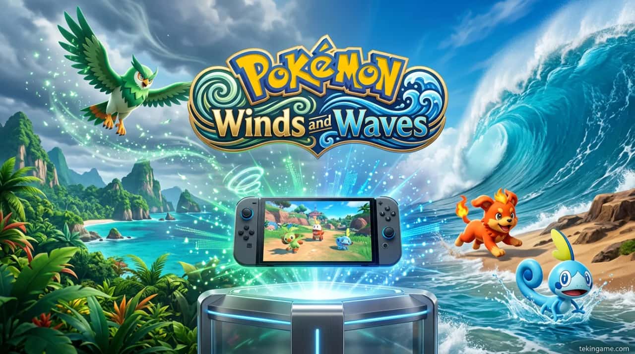 انفجار در مراسم Pokémon Presents 2026: رونمایی از Pokémon Winds and Waves برای Switch 2