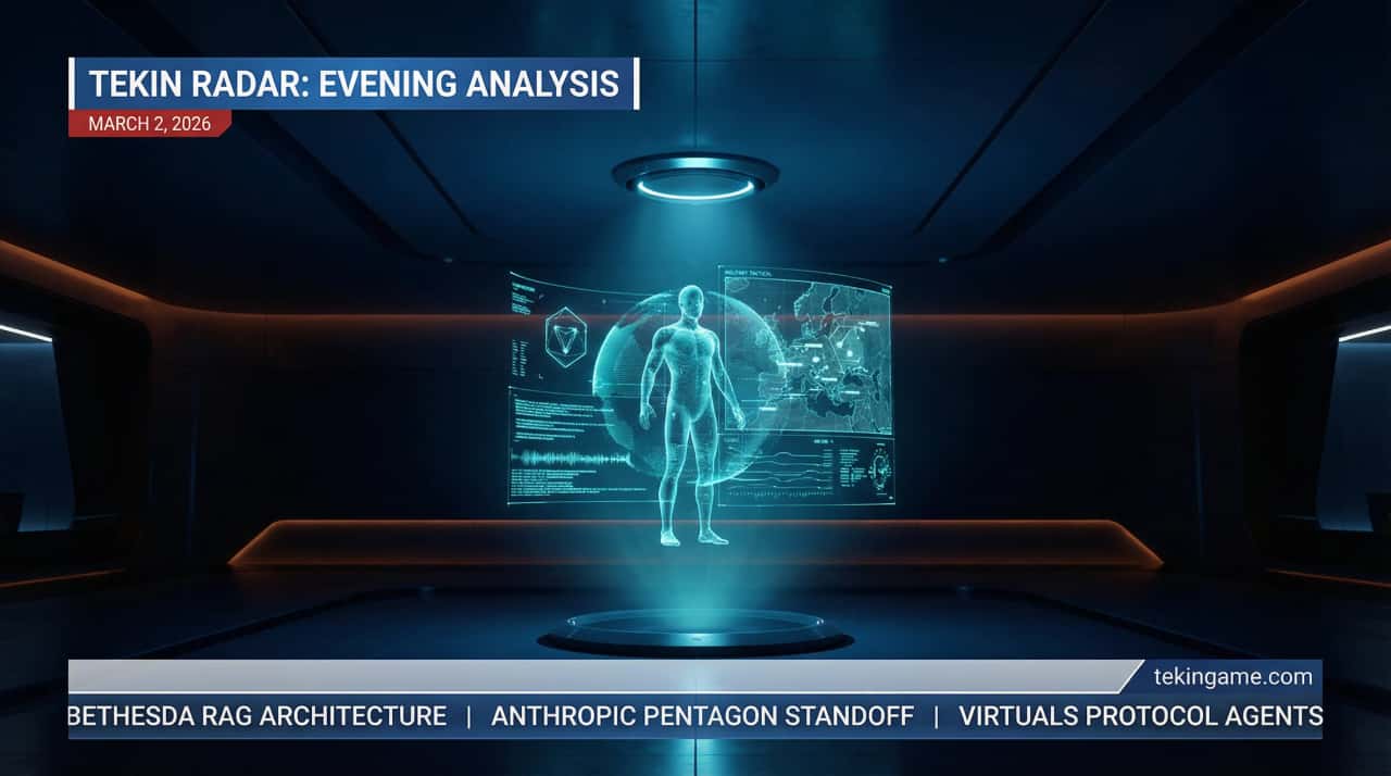 Tekin Radar March 2nd Afternoon: From Anthropic’s Ethical Stance to Motorola’s Foldable Gaming