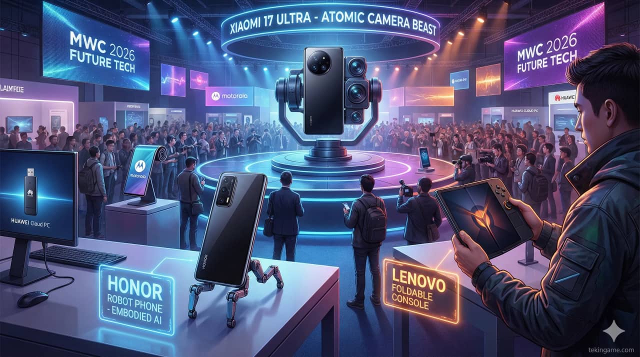 MWC 2026 Bombshell: Honor Robot Phone, Lenovo Foldable Handheld & Xiaomi 200MP Leica