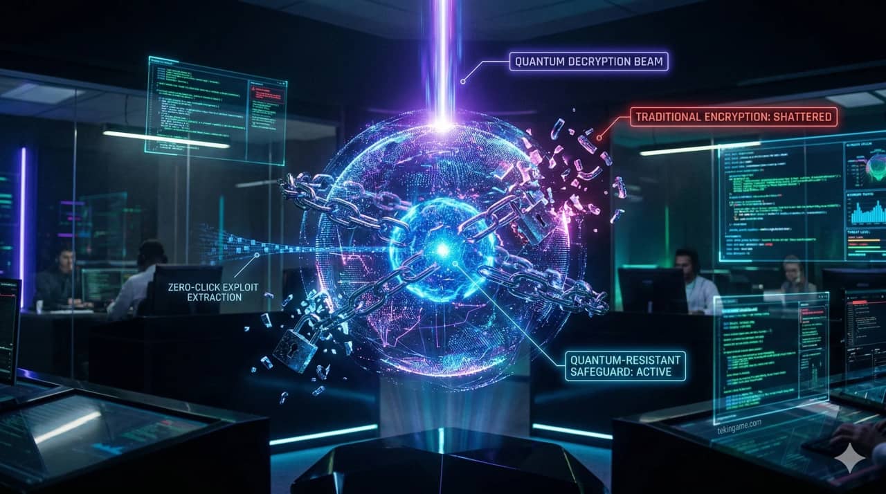 Zero-Click Exploits and Quantum Encryption: The New Arms Race in Mobile Security