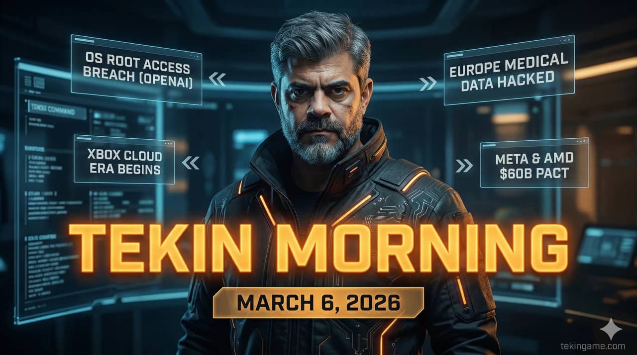 Tekin Morning March 7, 2026: The Flexibility Dawn; From Foldable Handhelds to 1000x AI Explosion