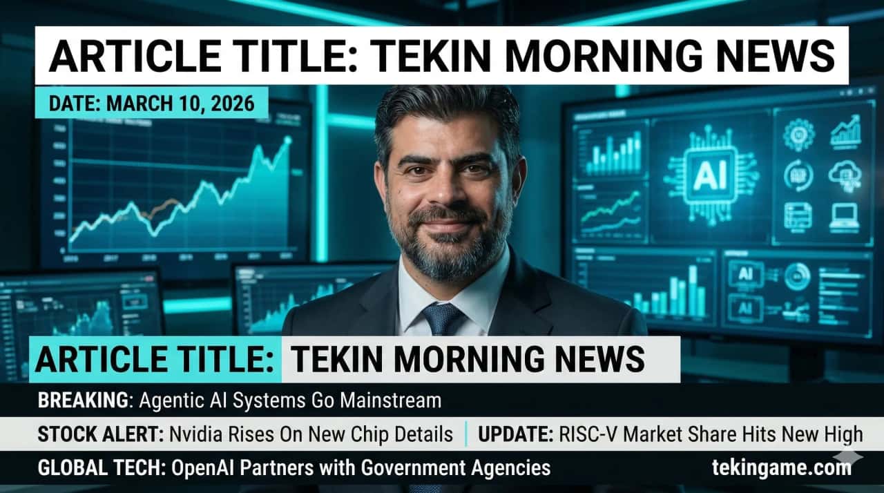 Tekin Morning March 10, 2026: From Netflix AI Film to $599 iPhone