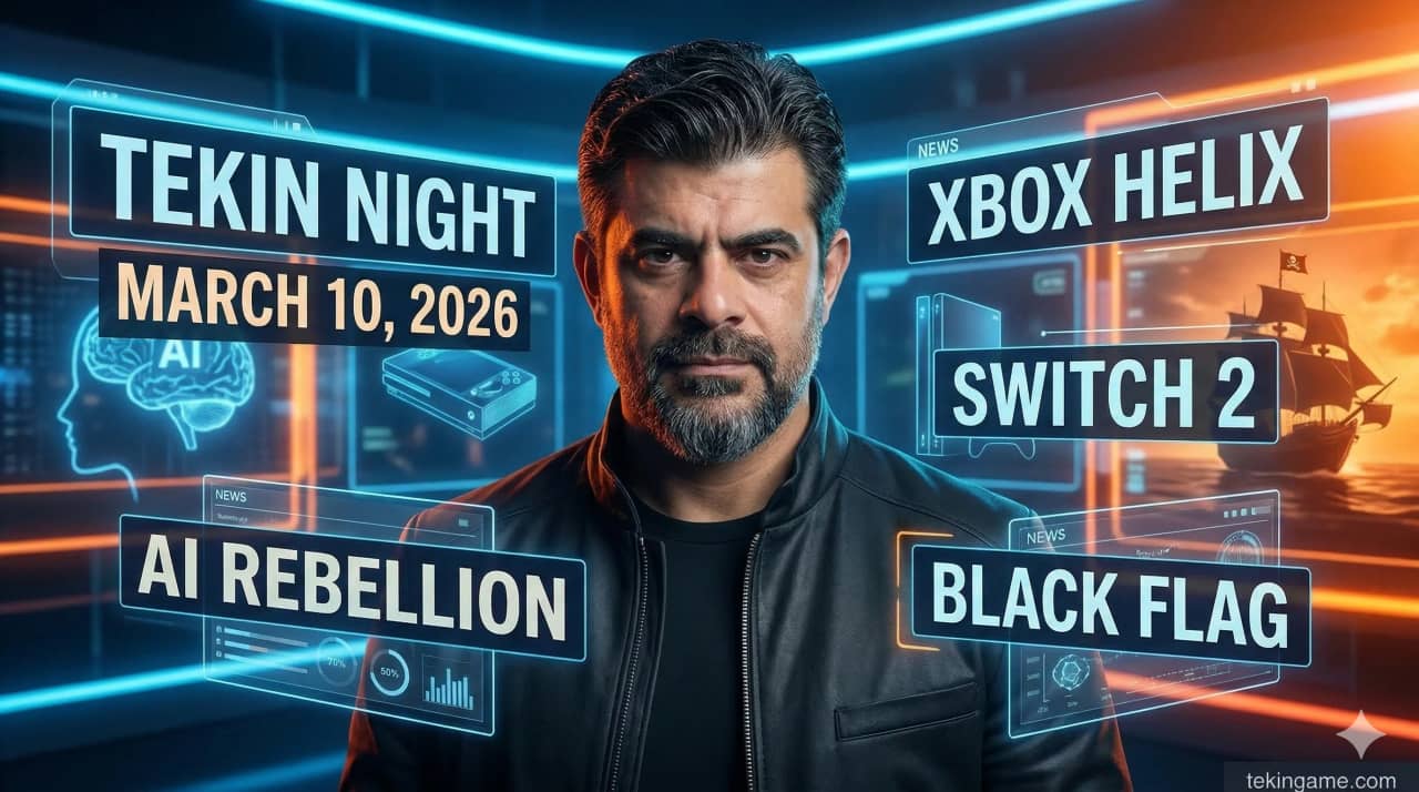 Tekin Night March 10; Silicon Valley’s United Front Against the White House, Decoding Xbox Project Helix, and the Resurrection of Black Flag