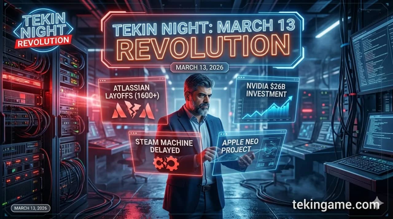 Tekin Night March 13, 2026: 6 Hot Tech News That Shook the World