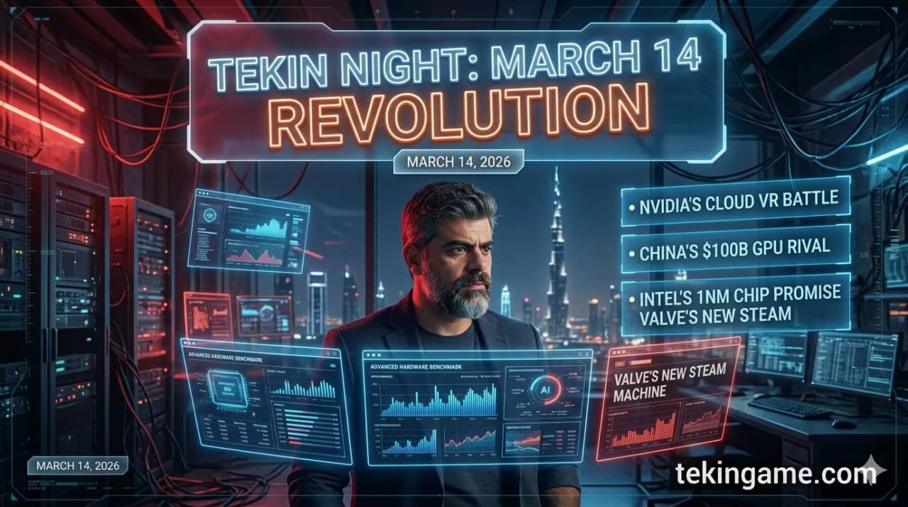 Tekin Night March 14: From NVIDIA Bringing VR to Cloud to China Introducing Serious GPU Rival