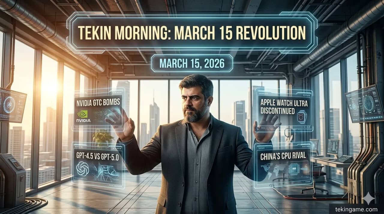 Tekin Morning March 15: From ElevenLabs Making 1 Million Voices Free to Apple Shaking Market with $599 MacBook Neo