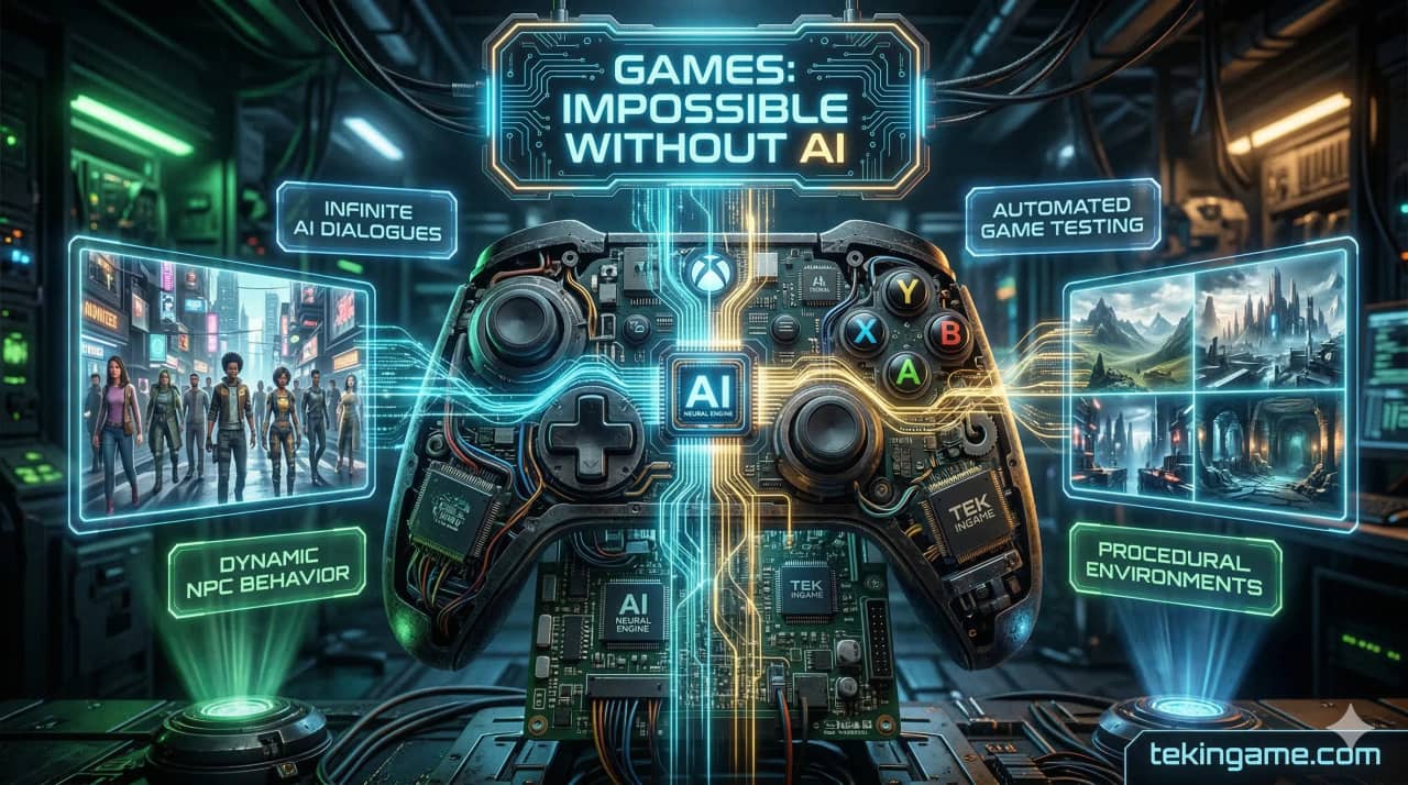 Tekin Analysis: Games That Cannot Be Built Without AI Anymore; Dialogue, Quests, and Testing