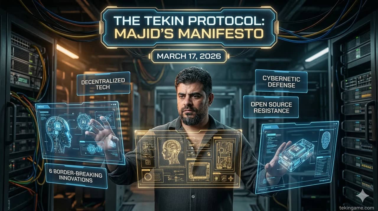 Tekin Protocol: Majid's Cybernetic Manifesto and 6 Border-Breaking Technologies