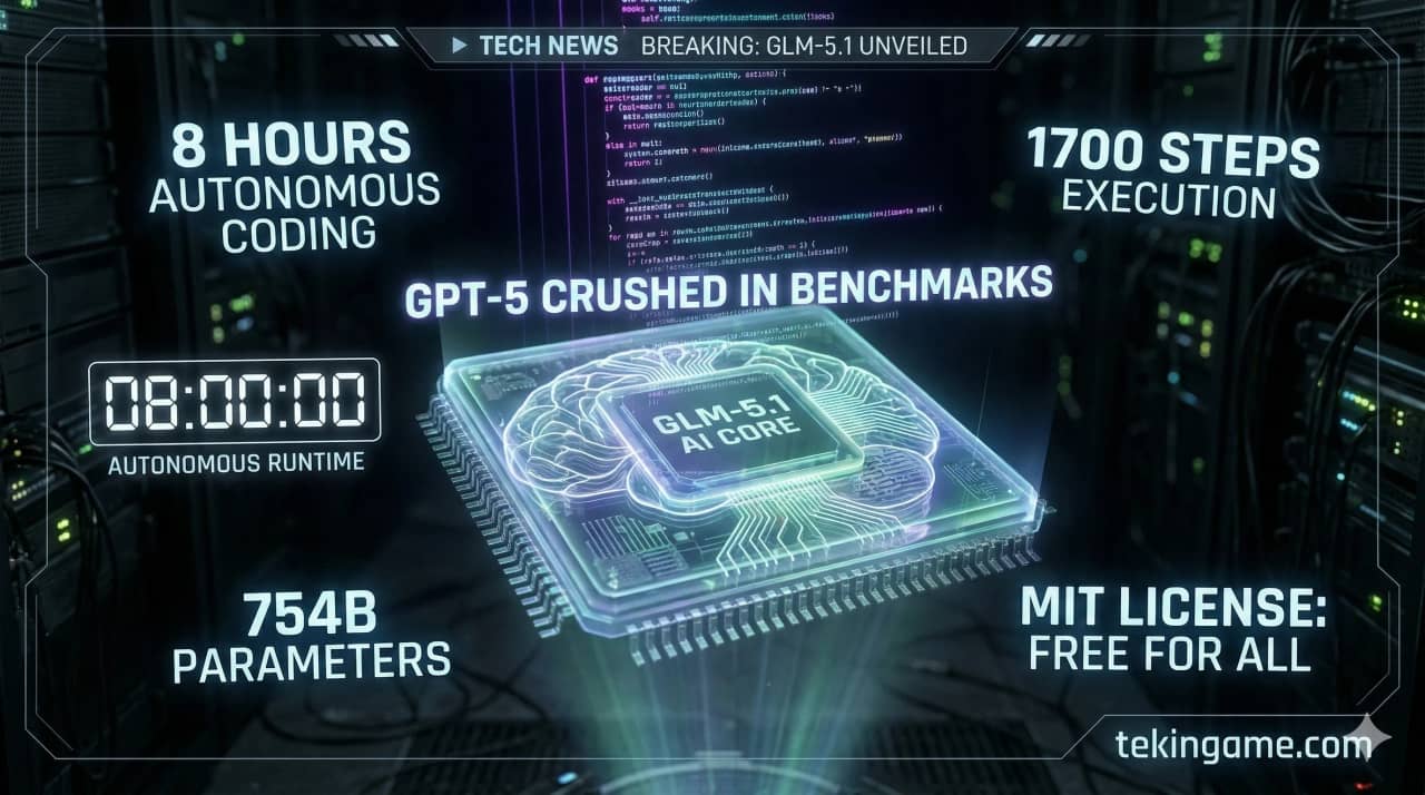 GLM-5.1: The First AI That Codes for 8 Hours Straight 🤖