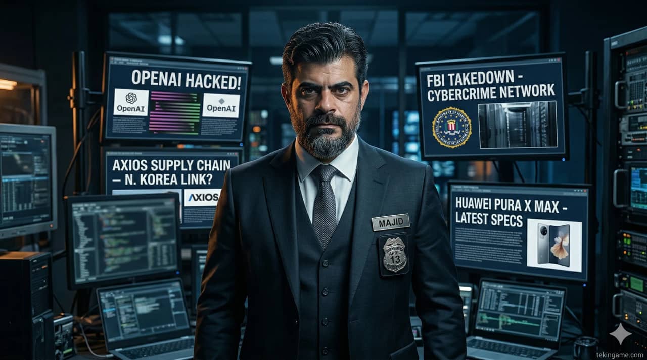 🌙 Tekin Night April 13: Supply Chain Attacks and the Foldable Revolution