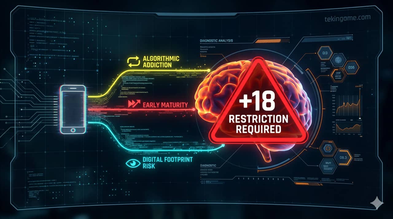 🔞 لماذا يجب أن تكون وسائل التواصل الاجتماعي +18؟ دليل علمي شامل لحماية الجيل الجديد