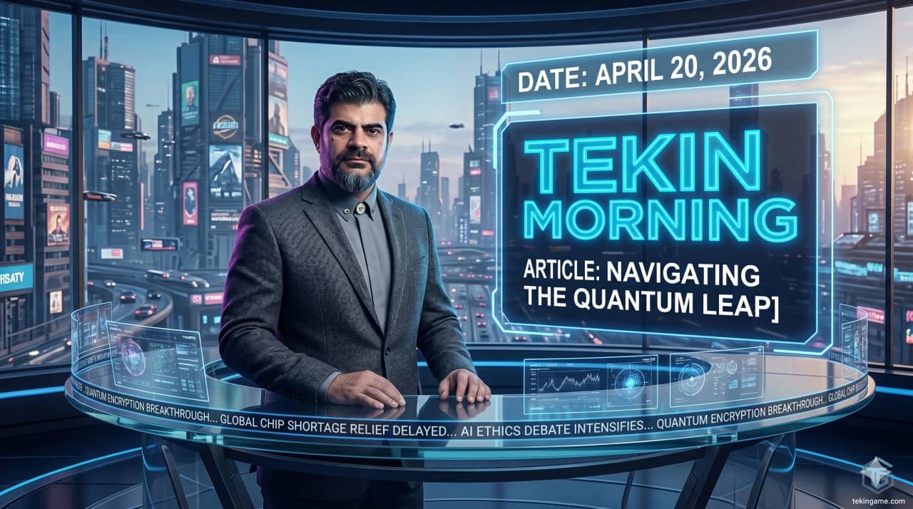 🌅 Tekin Morning April 20: Massive Vercel Hack & Huawei Pura 90 Launch 🔒📱🎮